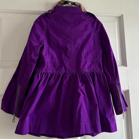 Burberry Peplum Rain Jacket-perfect condition! - Picture 2 of 3